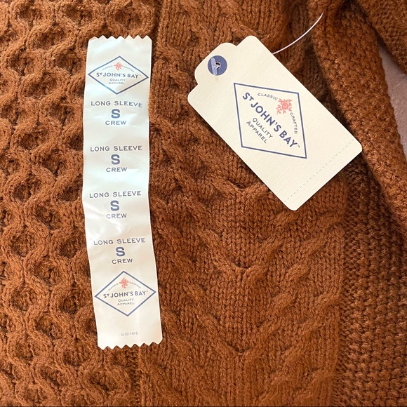 NEW Cozy Pullover Knit Sweater S - Picture 8 of 10